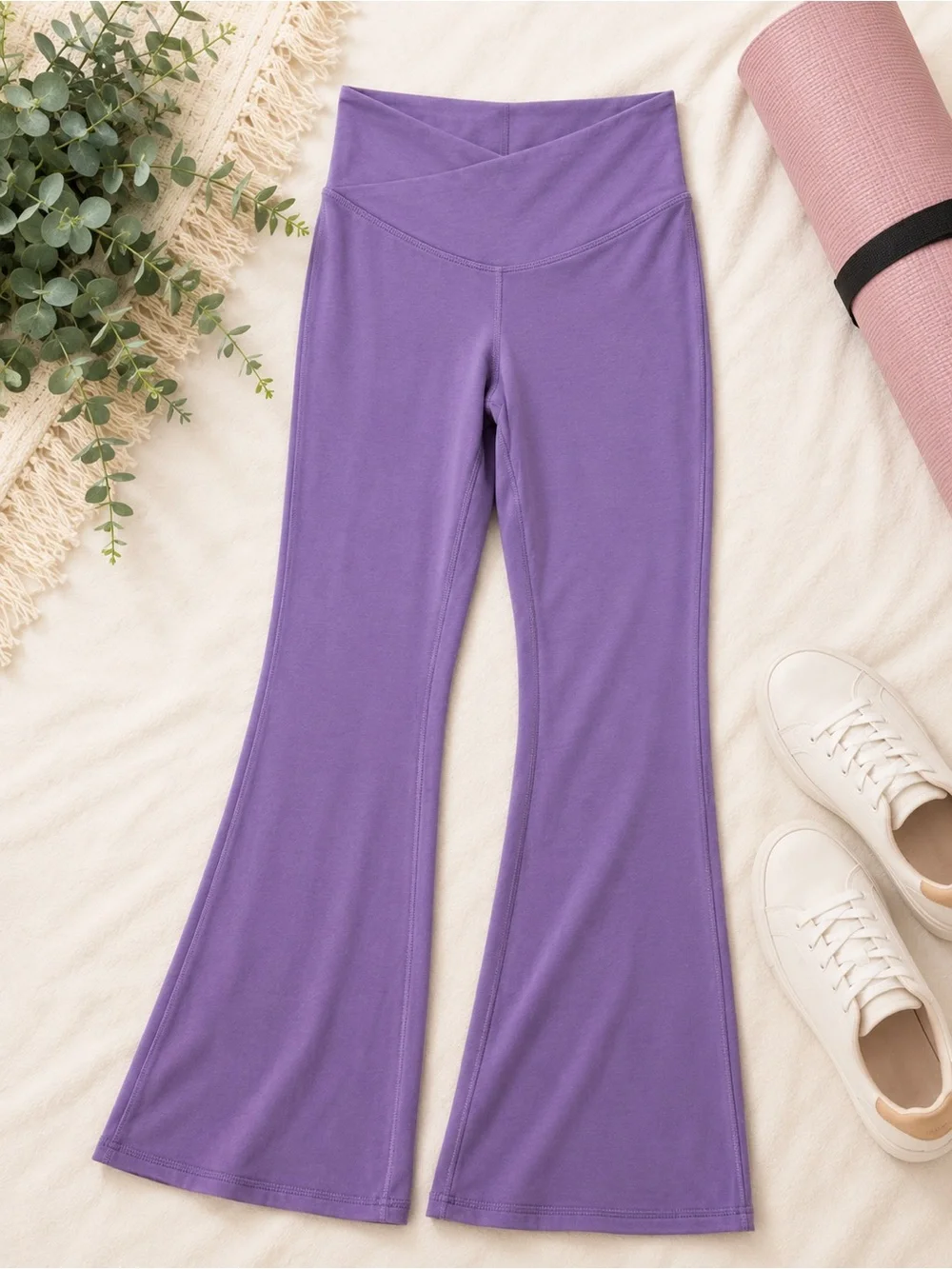 Old Navy Lavender Flare Yoga Pants
